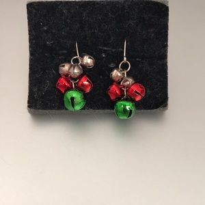 holiday jingle bell earrings